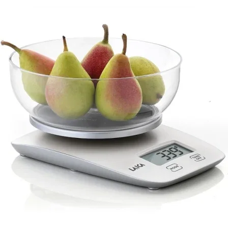 Laica Báscula de Cocina Electrónica KS1060W con capacidad de 5 kg Laica Báscula de Cocina Electrónica KS1060W con capacidad de 5 kg